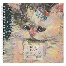 Купить Скетчбук "Сладкая булочка", 195*195, 40 листов — Фото №1