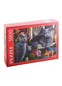 Купить Пазл Британские коты 1000 элементов Artpuzzle Ф1000-5149 — Фото №1