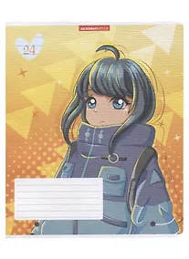 Купить Тетрадь в линейку Academy Style, "Аниме", 24 листа — Фото №1