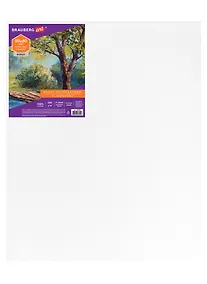 Купить Холст на подрамнике 50*60см грунтованный, 100% хлопок, мелкое зерно, BRAUBERG ART DEBUT — Фото №1