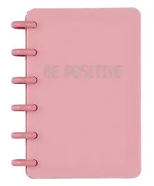 Купить Записная книжка А6 80л лин. "Be Positive" на спирали, ассорти — Фото №1
