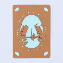 Купить Открытка резная с конвертом Ажурный город (001), арт. pc-PF-A6.2019 — Фото №1