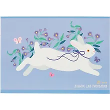 Купить Альбом для рисования Listoff, "Белый кролик", А4, 20 листов, на скрепке — Фото №1