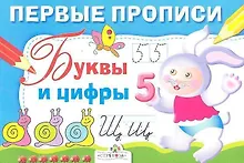 Купить Первые прописи. Буквы и цифры — Фото №1