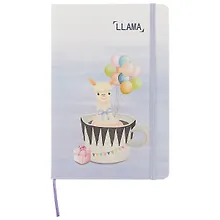 Купить Записная книжка «Llama in cup», 80 листов, А5 — Фото №1