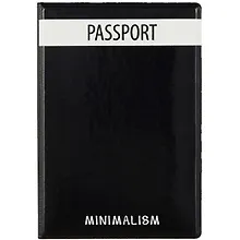 Купить Обложка для паспорта Minimalism (ПВХ бокс) (ОП2021-283) — Фото №1