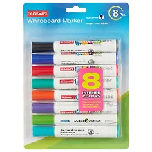 Купить Маркеры для досок Luxor, 8 цветов 1-3 мм — Фото №1