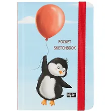 Купить Скетчбук А5 32л "I love Popit" 120г/м2, тв. переплет, выб. лак — Фото №1