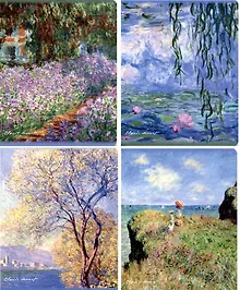 Купить Тетрадь в клетку Be positive, "Клод Моне", 48 листов, в ассортименте — Фото №1