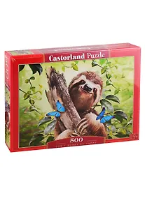 Купить Пазл Castorland 500 эл. 47*33см. Счастливый ленивец — Фото №1