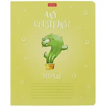 Купить Тетрадь в клетку Hatber, "Мой друг Кактус", 24 листа, в ассортименте — Фото №1