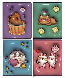 Купить Тетрадь в клетку Be positive, "Kawaii. Зверюшки 3D", 48 листов, в ассортименте — Фото №1