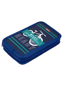 Купить Пенал 2отд. "Велопутешествие" 190*110мм, молния, глянц.ламинация, таблица умножения, инд.уп. — Фото №1