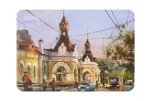 Купить Магнит картон Вокзал Пермь I (Пермь) (МК/171/004) — Фото №1