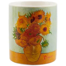 Купить Кружка Винсент Ван Гог Подсолнухи (керамика, деколь) (330мл) (коробка) — Фото №1