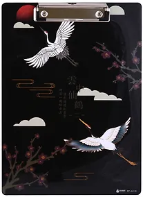 Купить Планшет А4 "Журавли" пластик, ассорти — Фото №1