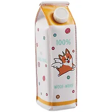 Купить Пенал «Пакет молока. Корги-единорог», 6 х 20 см — Фото №1