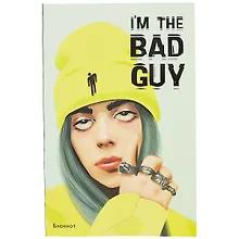 Купить Блокнот Billie Eilish. I'm the bad guy, А5, 64 листа — Фото №1