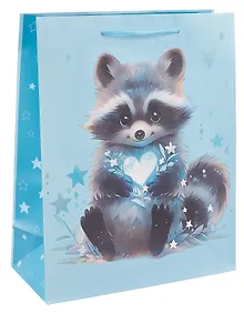 Купить Пакет А4 32*26*12 "Енотик" дет., бум.мат.ламинат — Фото №1