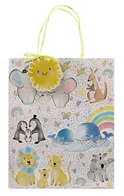 Купить Пакет А4 32*26*12 "Зверята" дет., бум.мат — Фото №1