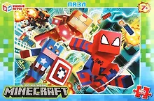 Купить Пазл 160 "По мотивам Minecraft" — Фото №1