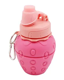 Купить Бутылка складная Клубника (силикон) (500мл) (12-34435-202405-B22) — Фото №1