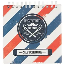 Купить Скетчбук «Barbershop», 40 листов, 17 х 17 см — Фото №1