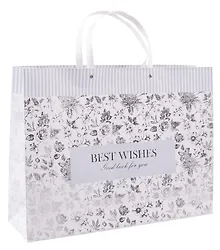 Купить Пакет А3 44*32,5*12 "Best wishes" жен., бум.мат.ламинат — Фото №1