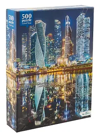 Купить Пазл 500 элементов. "Небоскребы Москва-Сити" — Фото №1