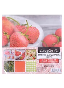 Купить Салфетки для декупажа (ассорти) "Летняя вечеринка", 12 шт — Фото №1