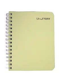 Купить Записная книжка А6 80л кл. "Foliage" пласт.обл., спираль — Фото №1