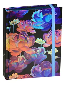 Купить Ежедневник недат. А6 80л "ВОЛШЕБНЫЕ ЦВЕТЫ" 7БЦ, гологр, конгрев, внутр.карман, цв.срез, Феникс — Фото №1