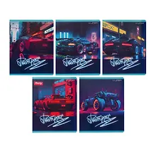 Купить Тетрадь в клетку Listoff, "Драйв и скорость", 48 листов, в ассортименте — Фото №1