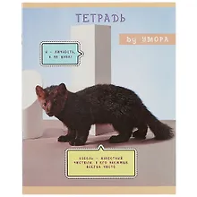 Купить Тетрадь в клетку Listoff, "Редкий и пушистый", 48 листов, в ассортименте — Фото №1