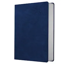 Купить Записная книжка А6+ 80л кл. "Jade. Черничный" 7БЦ, иск.кожа с текстурой, офсет 80г/м2, ляссе, инд.уп. — Фото №1