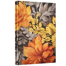 Купить Ежедневник недат. А5 128л "Сад цветов" 7БЦ, блинт.тиснение, мат.лам, тонир.блок — Фото №1