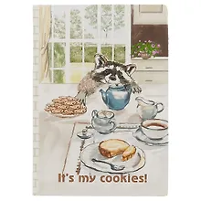 Купить Блокнот «Енот It`s my cookies!», 192 страницы, А5 — Фото №1