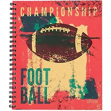 Купить Тетрадь в клетку Listoff, "Спортивный клуб", 96 листов, в ассортименте — Фото №1