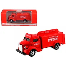 Купить 440537 Машинка литая коллекционная Motor City Classics - Die-сast модель по лицензии Coca-Cola 1947 Bottle Truck, масштаб 1:87 — Фото №1