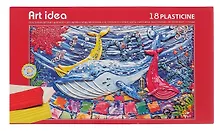 Купить Пластилин Art idea, 18 цветов — Фото №1