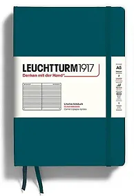 Купить Книга для записей A5 125л лин. "Classic" тв.обложка, цвет тихоокеанский зеленый, Leuchtturm1917 — Фото №1