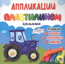 Купить Аппликации пластилином для мальчиков — Фото №1