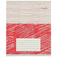 Купить Тетрадь в клетку Listoff, "Яркие штрихи", 24 листа, в ассортименте — Фото №1