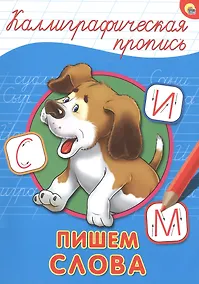 Купить КАЛЛИГРАФИЧЕСКАЯ ПРОПИСЬ А4. ПИШЕМ СЛОВА — Фото №1
