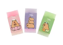 Купить Ластик "Капибара" 2,5*5см, ассорти — Фото №1