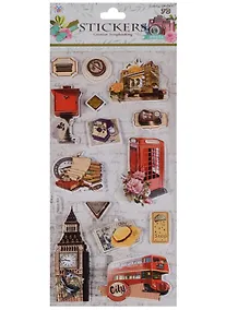 Купить Наклейки 3D Лондон, 2510-5 — Фото №1