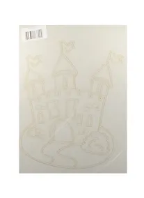 Купить Трафарет Замок (А4) (236) (упаковка) — Фото №1