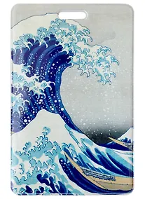 Купить Чехол для карточек вертикальный Кацусика Хокусай Большая волна — Фото №1