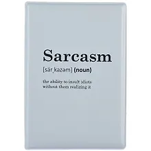 Купить Обложка для паспорта Sarcasm (словарь) (ПВХ бокс) — Фото №1