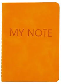 Купить Записная книжка А6 40л кл. "Fantasy. Оранжевый" иск.кожа — Фото №1